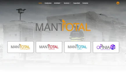 Página Web Mantotal
